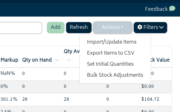 View and Edit Inventory Items - Gojee App: Xero Business Management ...