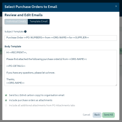 View, Edit and Email Purchase Orders - Gojee App: Xero Business ...