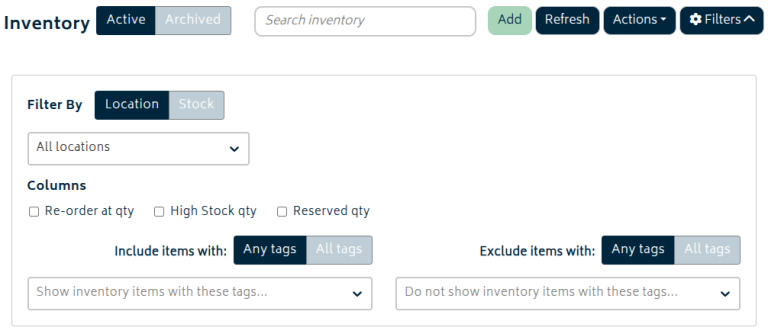 View and Edit Inventory Items - Gojee App: Xero Business Management ...